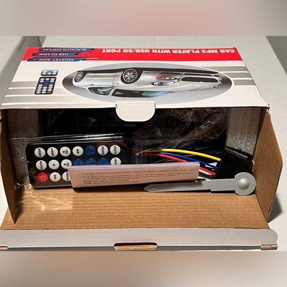 Aigoss Bluetooth Car Stereo, 4x60W Car Audio FM Radio, MP3 Player USB/SD PORT🎶 - Picture 16 of 16